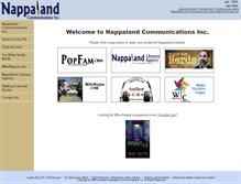 Tablet Screenshot of literary.nappaland.com